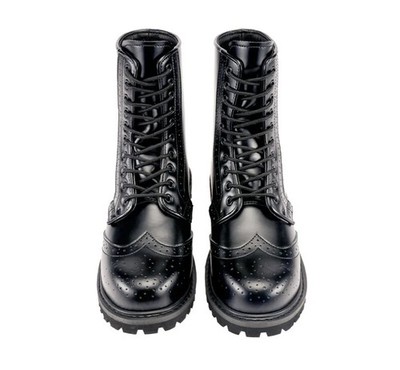 Brandit Boot Unisex Budapester 10 Eyes schwarz Basics