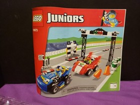 LEGO Set Race Car Rally 350 PC Storage Case Juniors 10673  RETIRED SET Easy 4-7