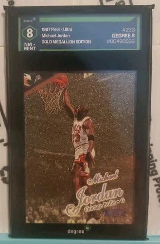Jordan 1997 Fleer Jordan #23G Gold