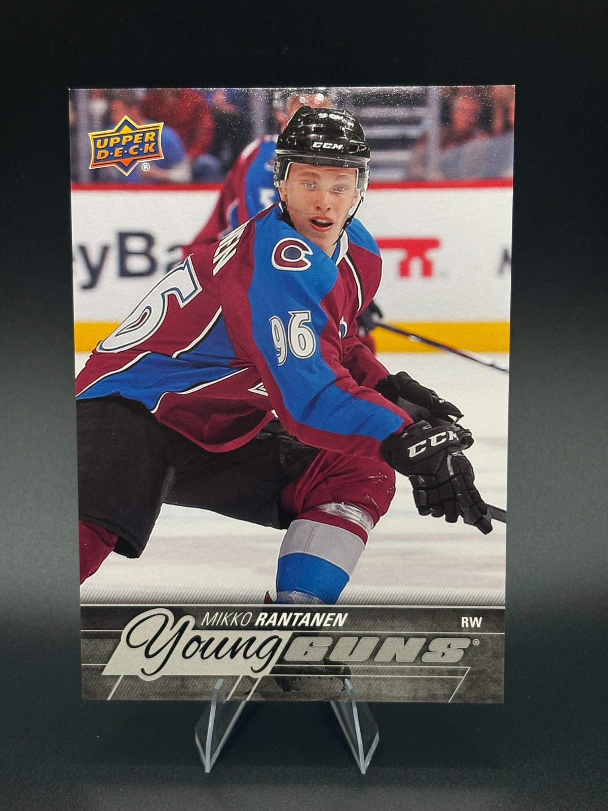 2015-16 Upper Deck Young Guns MIKKO RANTANEN RC #206 Jumbo 🔥 Colorado Avalanche