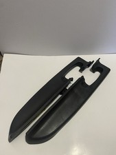 Ford F250 F350 Arm Rest Front Door Panel Pull Handle Armrests Black 99-07 Oem