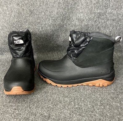 The North Face Yukiona Ankle Boot Women 7.5 Waterproof Black Primaloft Insulated