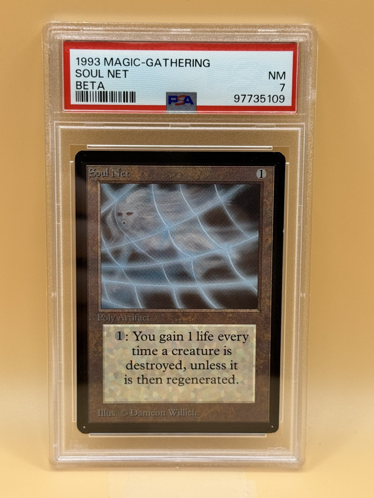 Soul Net – 1993 MTG Beta – PSA 7 NM – Magic the Gathering