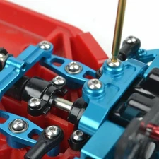 Aluminum Alloy Upgrade Full Set DIY Spare Parts For 1/10 Tamiya TT02 RC Car TOP~