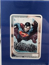 2025 – The Art of DC Comics - 1oz trading card Sapphire-  Superman 43/60