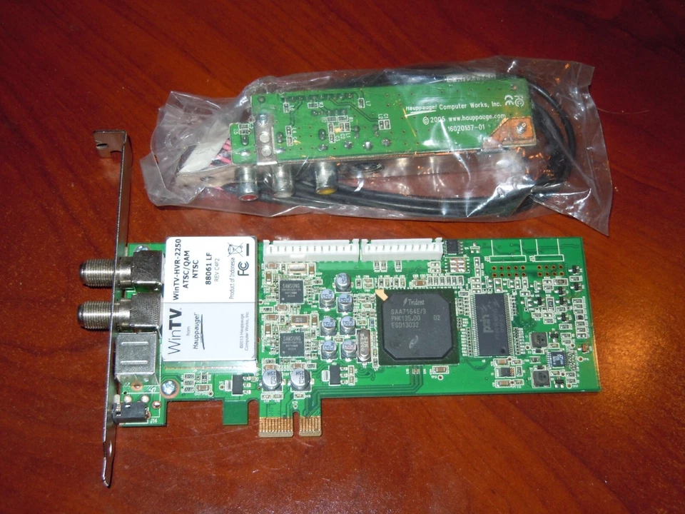 Hauppauge WinTV- HVR-2250 PCIe HD Dual Tuner ATSC ClearQAM NTSC FM 88061 LF - Image 2 of 4