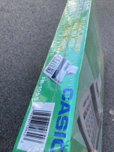 Casio FR-105S 10 Digit Printing Calculator New Factory Sealed Retail Box NOS - Picture 4 of 7