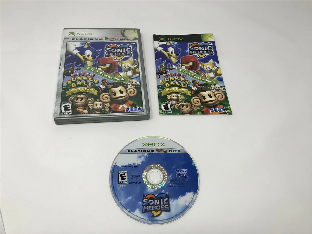 Sonic Mega Collection Plus (Microsoft Xbox) Complete With Manual Fast