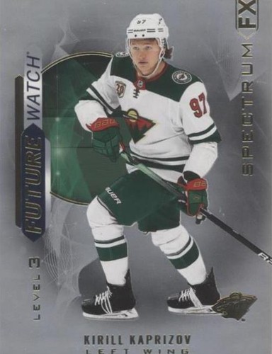 2020-21 SP Rookie Authentics Blue Kirill Kaprizov PSA 9 #129