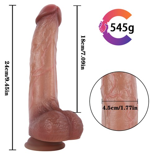 Lifelike Realistic Dildo Dong Big Silicone Penis Cock Anal Vagina Adult Sex Toy - Picture 8 of 22