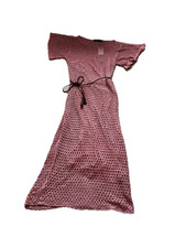 LAUREN RALPH LAUREN PINK MESH DRESS LARGE