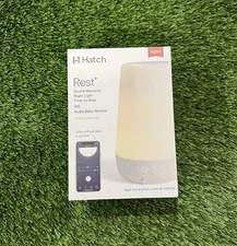 Hatch Baby Rest+ Night Light Sound Time to rise. Audio Baby Monitor. NEW BRAND