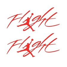 Flight Air Jordan Jumpman Michael Jordan Sticker Nike 23 Decal - All Sizes