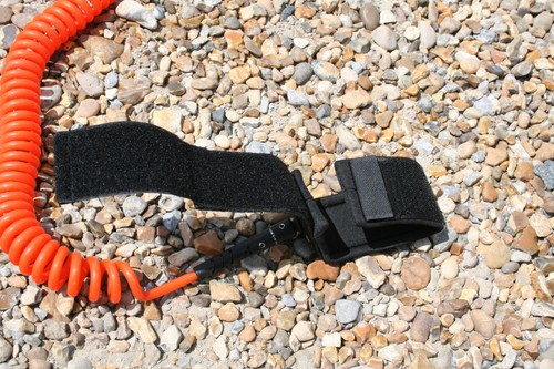 Guinzaglio STX Sup avvolgibile paddle board arancione stock Regno Unito wingfoil - Foto 5 di 8