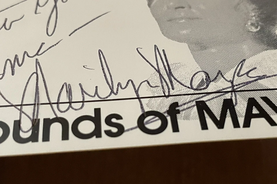 SIGNED Marilyn Maye Sounds Of Maye Cassette TESTED Same As Jazz Legend CD Smooth - Image 4 of 4