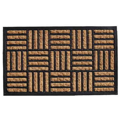 280071830 Baron 18'' X 30'' Coir and Rubber Doormat
