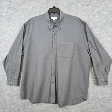 Cutter & Buck Men's Size 3XB Black & White Mini Houndstooth/Puppytooth Pattern