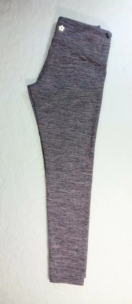 Tuff Athletics Women's Purple/Gray Made in Canada Fitness Yoga Pants Size  Medium