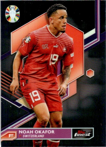 2023 Topps Finest Road to UEFA Euro 2024 Noah Okafor #89