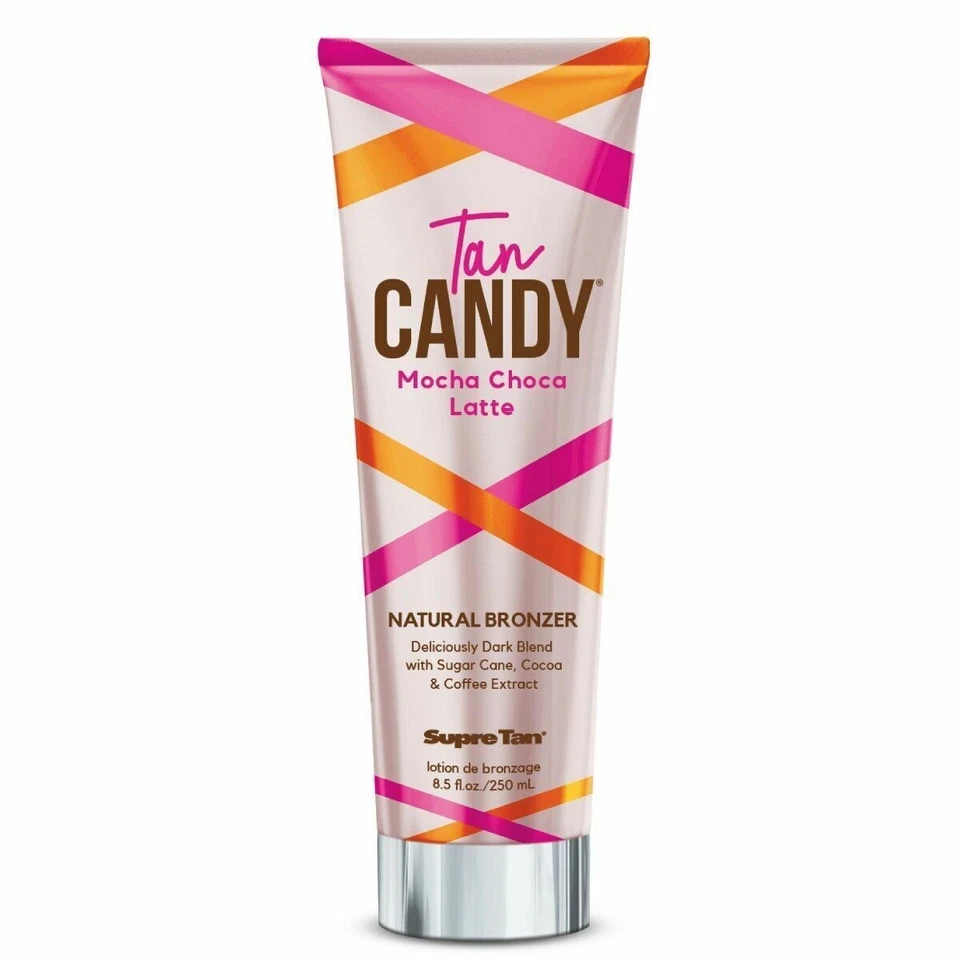 SUPRE TAN TAN CANDY MOCHA CHOCA LATTE SUNBED TANNING LOTION CREAM +FREE GIFT