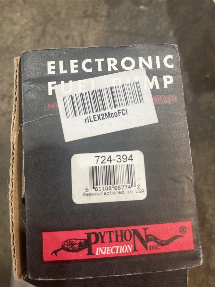 Python Injection Electronic Fuel Pump Part# 724-394  Isuzu Foto 2 de 2