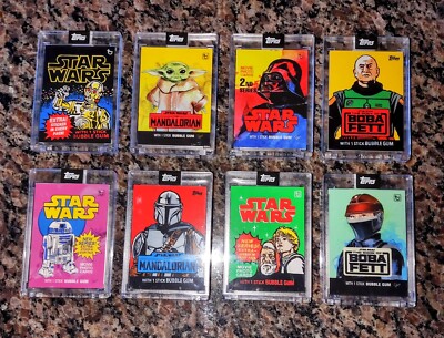 2022 TOPPS MAY THE 4TH STAR WARS COMPLETE SET 1-8
