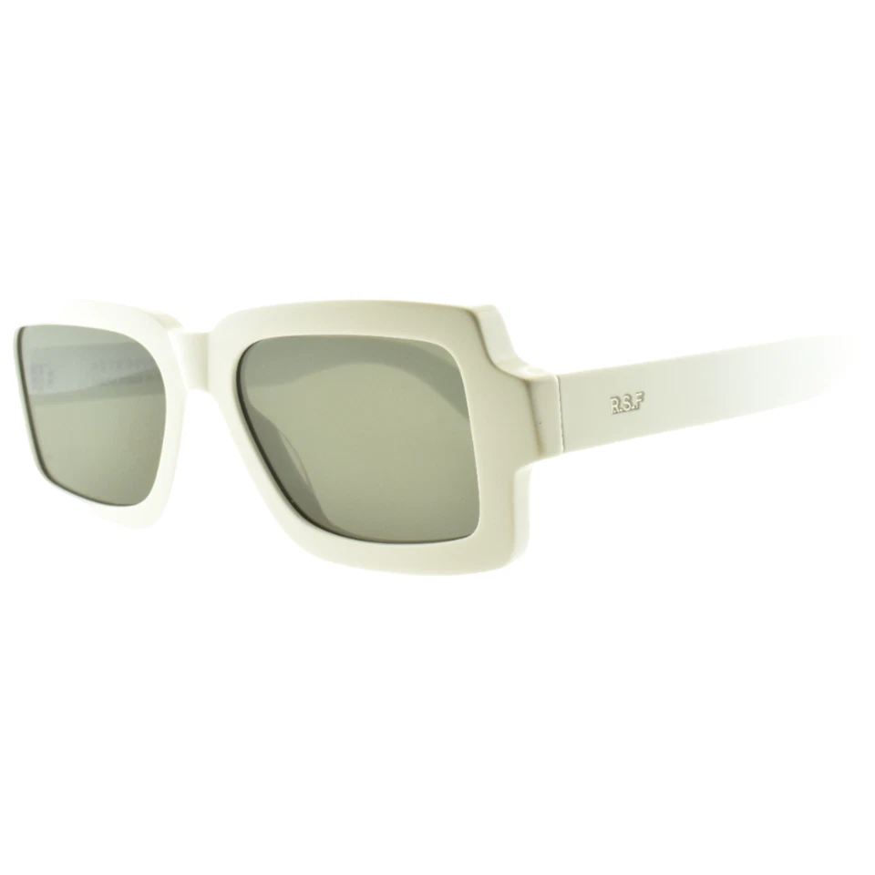 ¡¡NUEVO!! Gafas de sol unisex RETROSUPERFUTURE PILASTRO ZP0 blancas rectangulares borde completo Foto 2 de 4