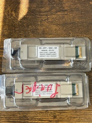lot of 2 New EX-XFP-10GE-SR Juniper Compatible 10GBASE-SR XFP Transceiver 850nm
