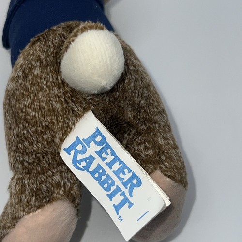 Dan Dee "PETER RABBIT" Plush Slap Wrist Band Bracelet 6.5" Stuffed 2020 Hugger - Picture 4 of 6