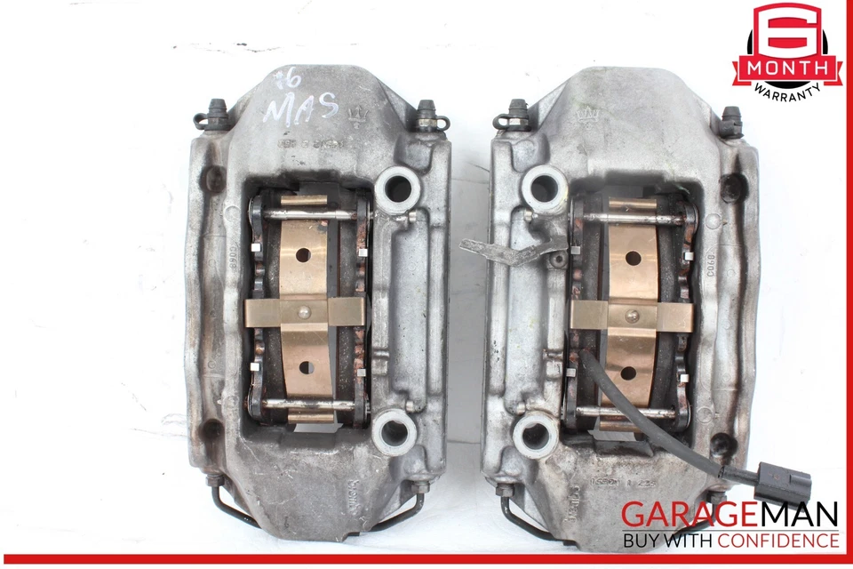 14-17 Maserati Ghibli Front Left and Front Right Side Brembo Brake Caliper OEM - Image 2 of 4