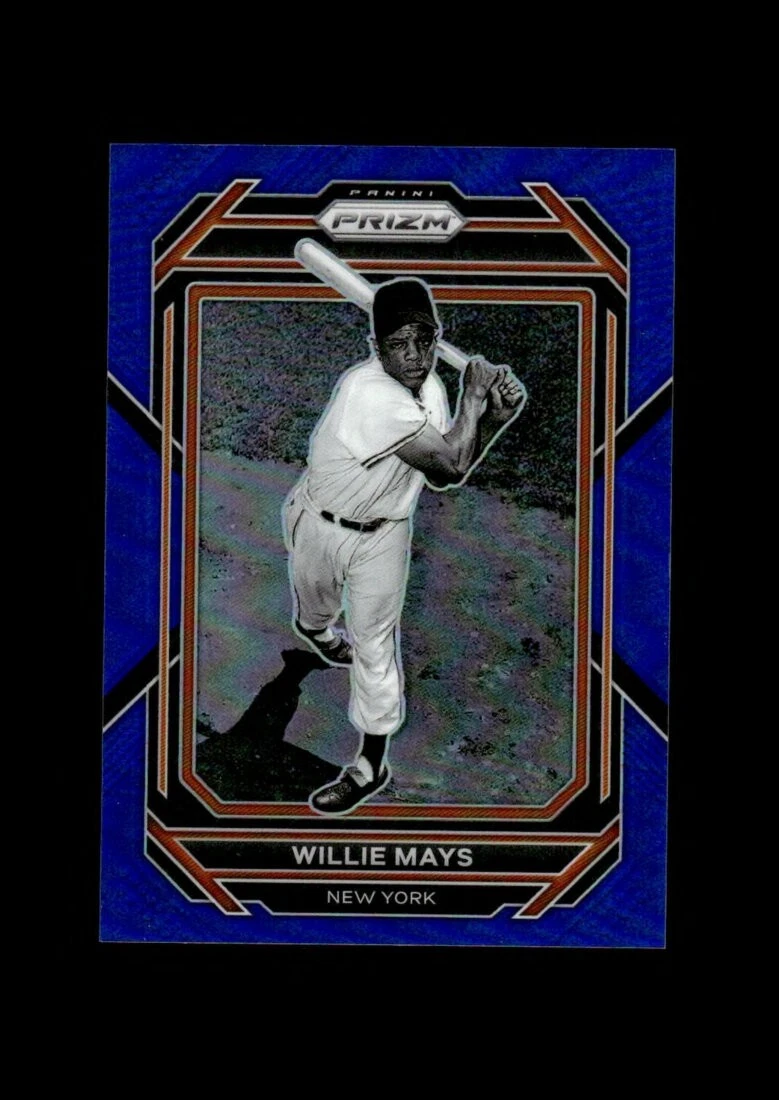 2023 Prizm: #273 Willie Mays Blue Refractor /149