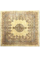 11x12' Ivory SQUARE Authentic Perssiaan Craftsmanship Kermman Rug 23666