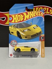 Hot Wheels '94 Bugatti EB110 SS Yellow 65/250 HW Turbo 5/10