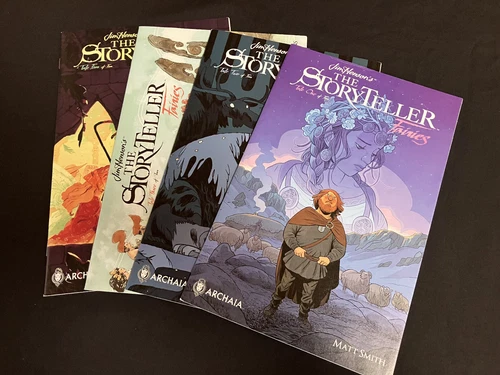 Jim Henson's Storyteller: Fairies #1-4 Set BOOM! Studios 2017 Complete Series