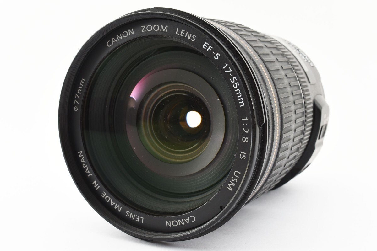 Near Mint Canon EF-S 17-55mm f/2.8 AF IS USM Wide Angle Lens