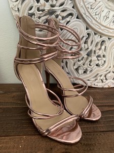 qupid gold heels