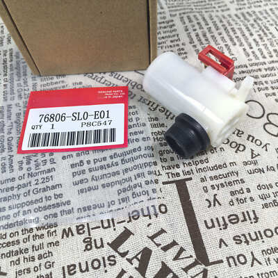 #ad OEM 76806 SL0 E01 Windshield Washer Pump For Honda Accord Civic Acura Integra $12.98