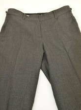 Tory Burch Women's Pants Size 4 Gray Slacks Trousers Career Wool Full Length