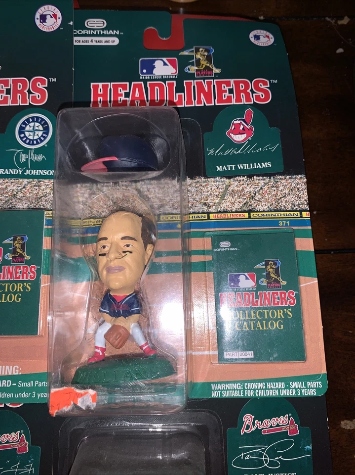 Лот из 6 Belle Johnson Williams Hershiser Jones Justice Corinth Headliners MLB - Изображение 4 из 4