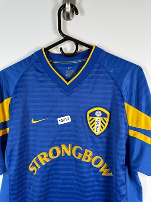 Nike Mens Leeds United Strongbow Dri Fit Football Soccer