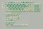 Ginkgo Dye Subs PBT Cherry Profile Green Plant Keycap Set