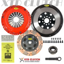 Dual Multi Friction Clutch Light Weight Flywheel Kit Fits Vw 2.8l Vr6 5spd