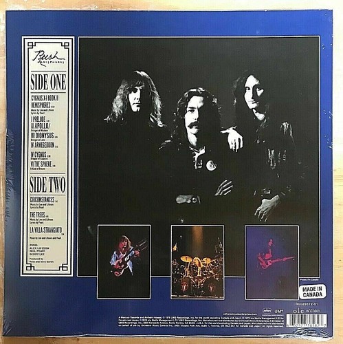 RUSH Hemispheres Picture Disc RSD 40th Anniversary Geddy Lee Neil Peart Lifeson - Picture 2 of 3