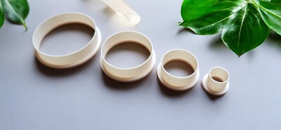 Clay Cutter Ausstechformen Polymer Prägeform Tonausstecher Fimo Kreisform CC003