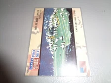 1991 Pro Set Desert Storm Card #184 USS Saratoga (CV-60)