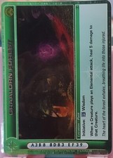 Foresta di Graalorn rara lamina posizione alleanze svelate S22/26 caotico TCG