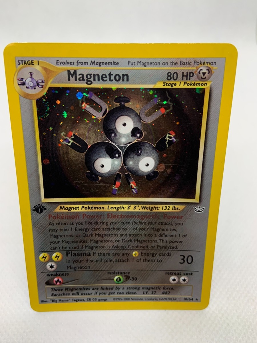 Magneton Neo Revelation 1st Edition Holo Rare 10/64 Holo