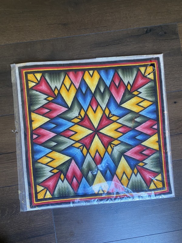 Bargello Finished Needlepoint