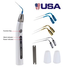 Dental Endo Ultra Activator Ultrasonic Irrigator Root Canal Handpiece 6 Tips
