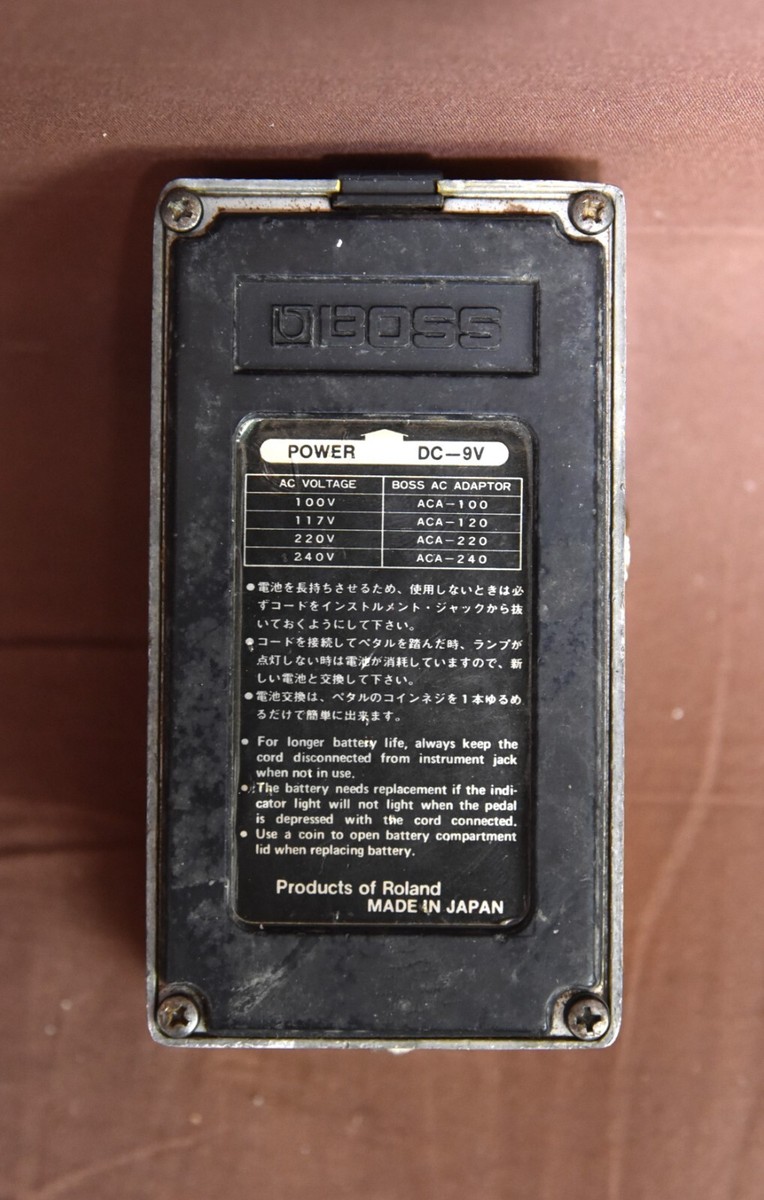 BOSS OD-1 silver screw NEC C4558C #9300 613165190969| eBay